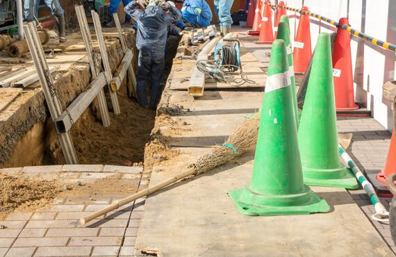 土木作業にもしっかりと対応できる高い技術力 | 北九州市で安心安全な足場工事なら株式会社竜翔グループ